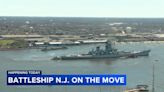 Battleship New Jersey to move again, where it will be dry docked for maintenance