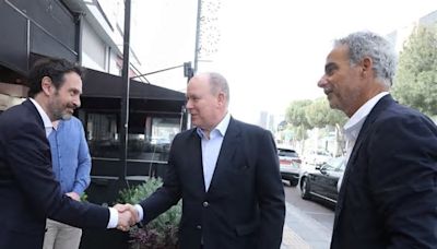 HSH Prince Albert II of Monaco visits Epic Cyprus HQ