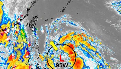 熱帶擾動95W很快靠近！專家曝對台影響、成颱機率