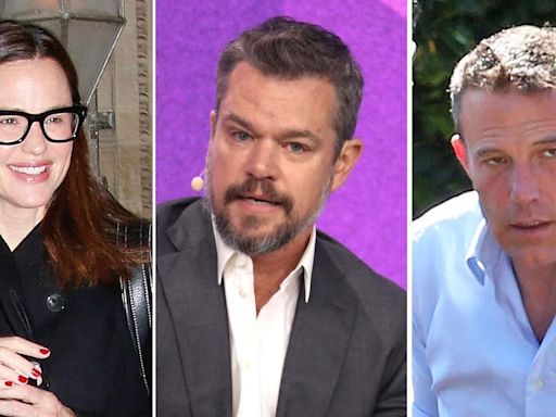 Jennifer Garner and Matt Damon Are 'Acting as a De Facto Support Group' for Ben Affleck Amid His Split From Jennifer...