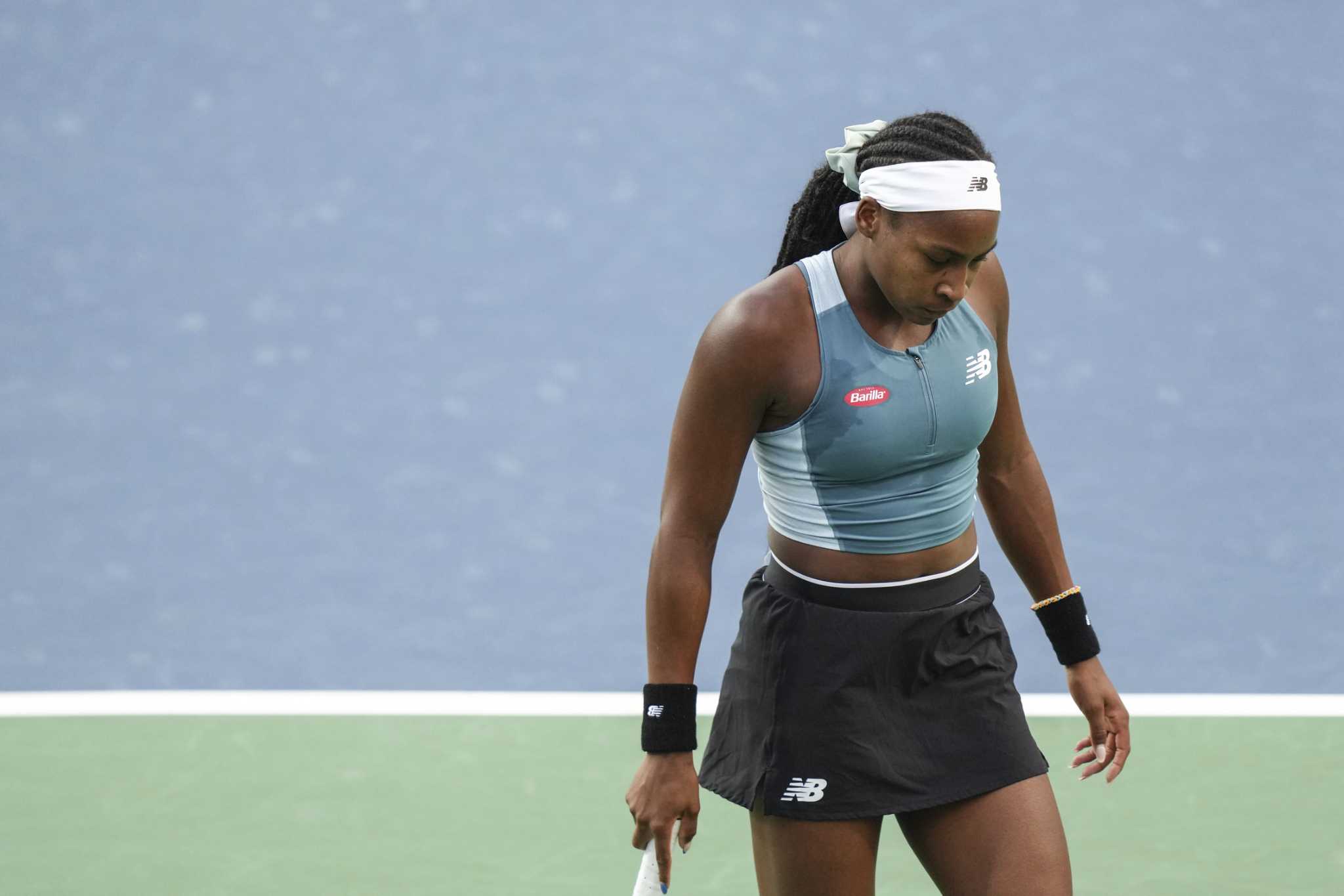 Top-seeded Coco Gauff tumbles out of National Bank Open, falling 6-4, 6-1 to Diana Shnaider