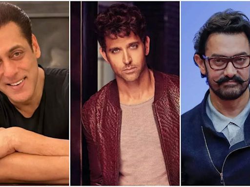 When Hrithik Roshan gave a witty reply on choosing between Salman Khan and Aamir Khan: 'They're the same height, either' | Hindi Movie News - Times of India