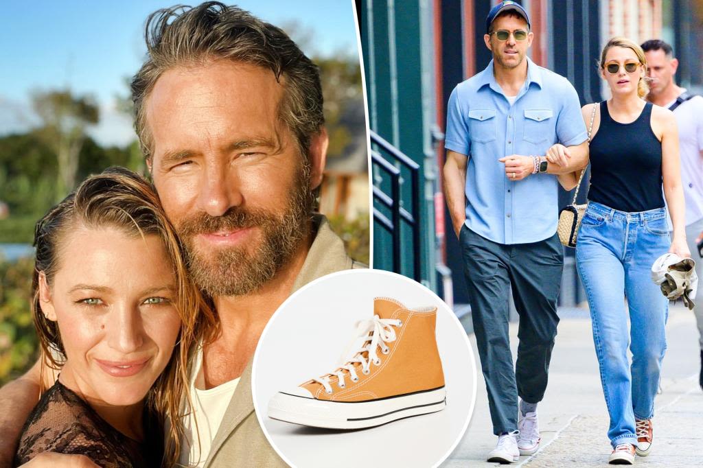 Blake Lively’s Converse sneakers are on sale for $50 right now