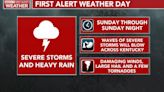 FIRST ALERT | Chris Bailey has another severe storms threat