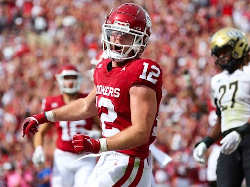 Bob Stoops says Rams kept telling Drake Stoops 'what a great fit he is' before the draft