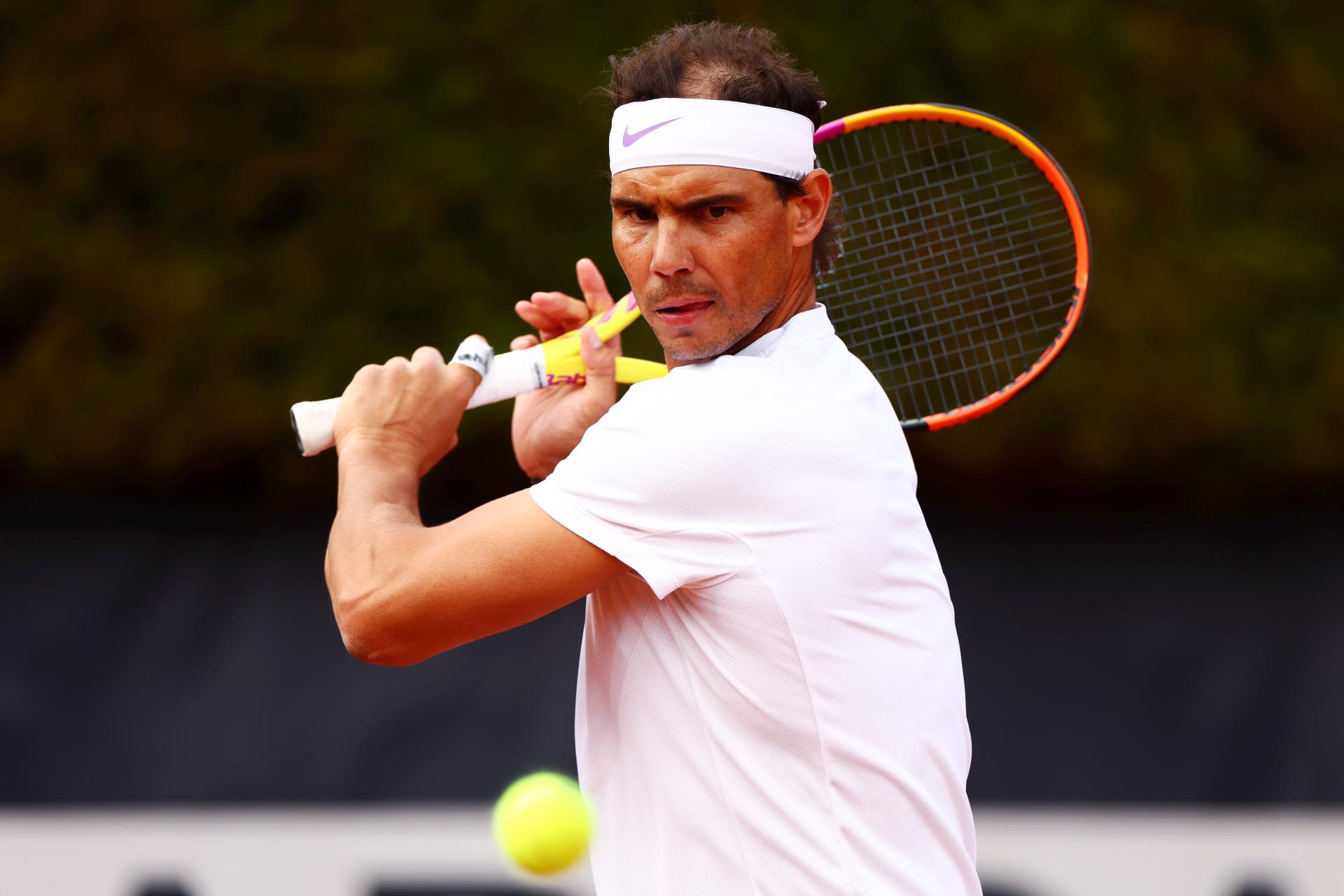 WATCH: Rafael Nadal trains with Korda and destroys the US 6-3