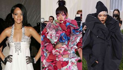 Rihanna confirma que irá a la gala del Met, estos han sido sus looks hasta la fecha