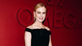 Nicole Kidman Celebrates Planet Omega Exhibit in Balenciaga With Pointed-Toe Pumps