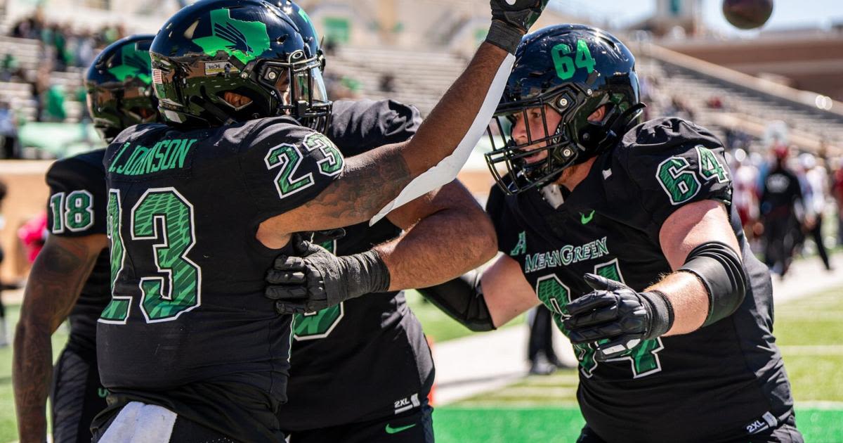 Jett Duncan succeeding while tackling final challenge in long UNT career with move to center