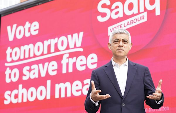 Local elections results – live: Sadiq Khan wins historic third term as London mayor