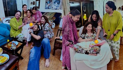 Richa Chadha-Ali Fazal's Newborn Meets Her 'Hot Maasis' Shabana Azmi, Urmila Matondkar, Dia Mirza And Tanvi Azmi- See Pics