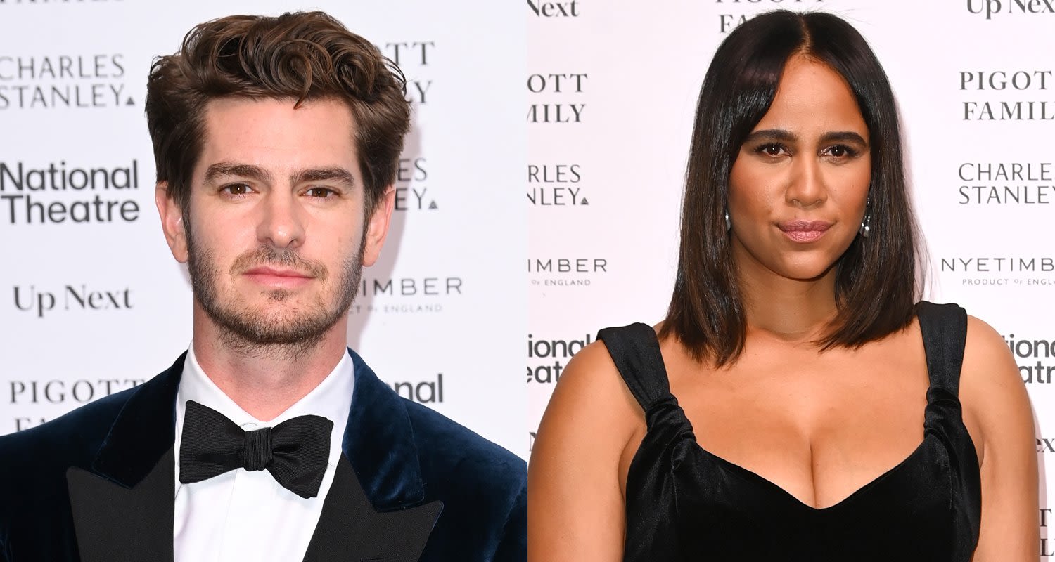 Andrew Garfield, Zawe Ashton, & More Step Out for National Theatre ‘Up Next’ Gala 2024 in London