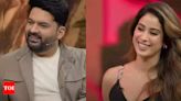 The Great Indian Kapil Show: Host Kapil Sharma teases Janhvi Kapoor with rumoured boyfriend Shikhar Pahariya's name; leaving the actress blush - Times of India
