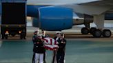 California Sen. Dianne Feinstein's body returns to San Francisco on military flight