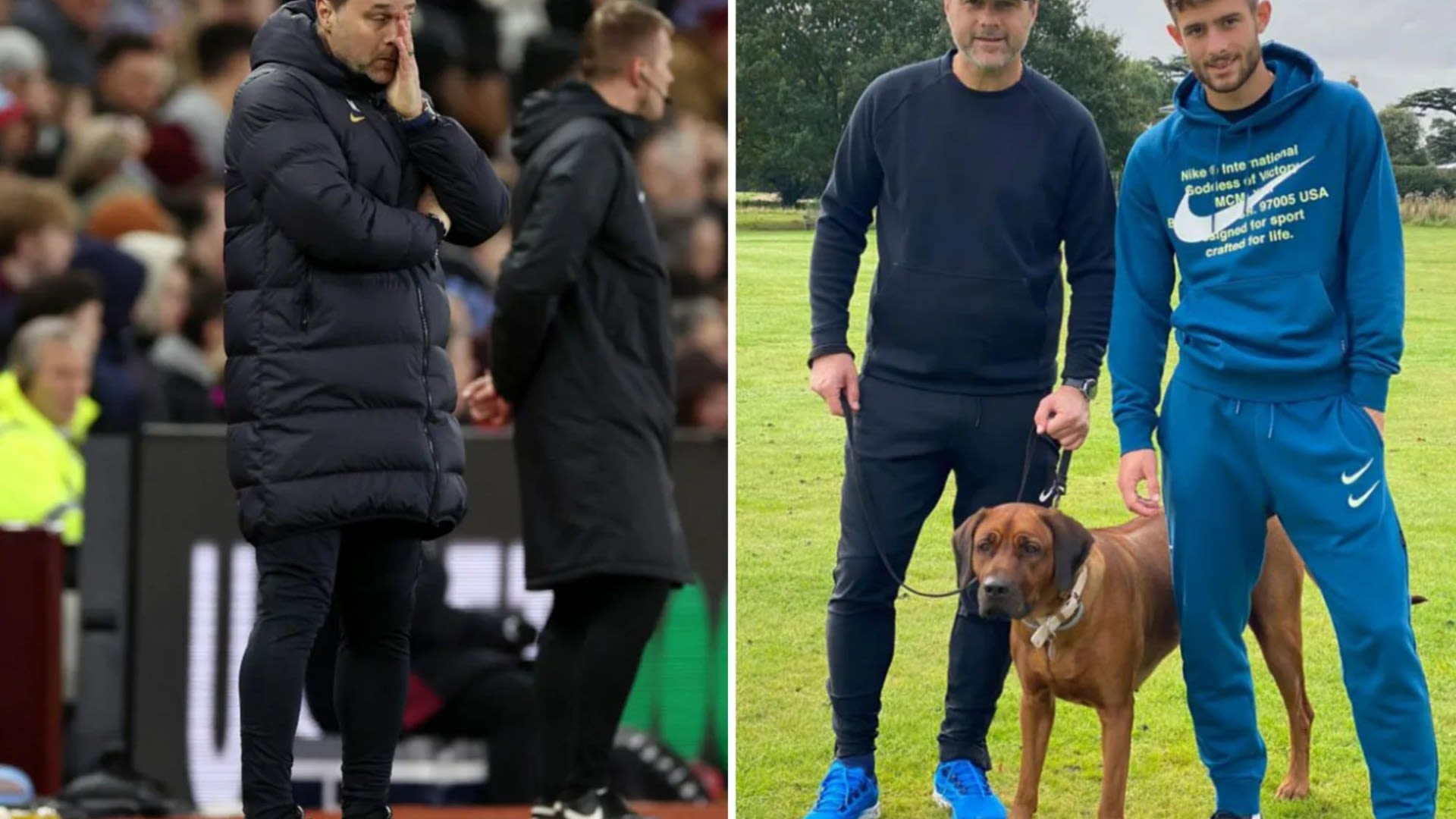 Poch says Chelsea fans are nicer to him in person - as they're scared of his dog