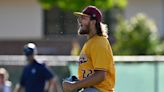 Oakland A’s ace Paul Blackburn had his high school jersey retired. Then the rival’s pitcher stole the show.