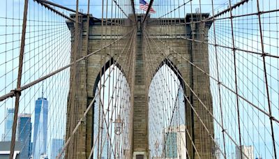 On this day in history, May 24, 1883, the Brooklyn Bridge opens amid great civic fanfare