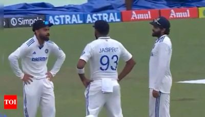 Watch: Virat Kohli and Ravindra Jadeja imitate Jasprit Bumrah's routine of returning to the mark | Cricket News - Times of India