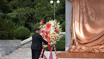 同慶祖國解放日 金正恩和普廷互致賀電