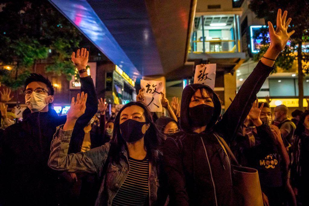 Hong Kong bans protest anthem after court case win