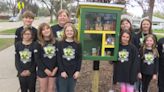 Roosevelt Elementary School Cabinet Council students add mini pantry