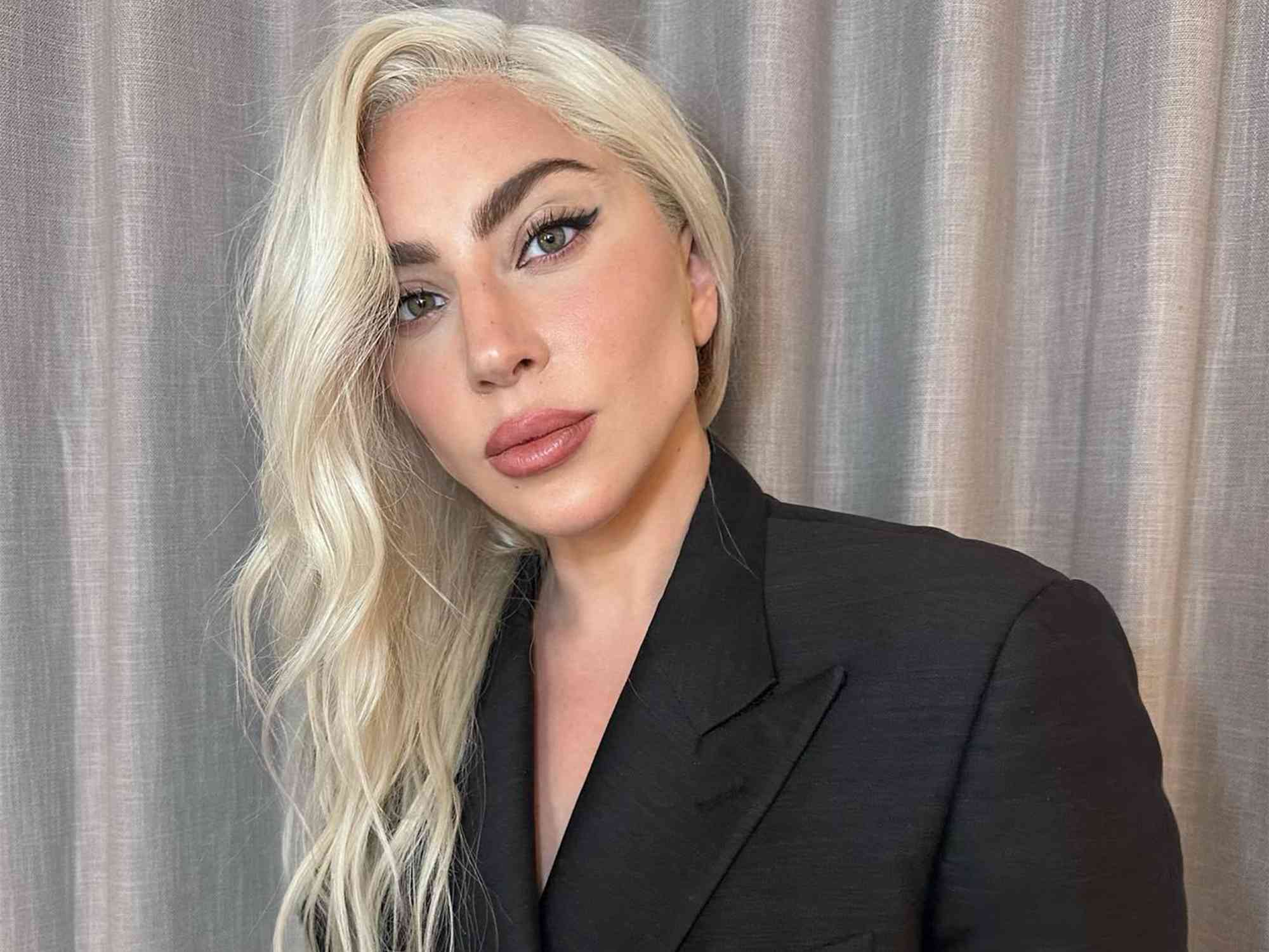 Lady Gaga's Jet-Black Micro Bangs Are Her Biggest Beauty Transformation In Years