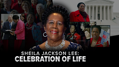 VP Kamala Harris, other dignitaries to pay tribute to Rep. Sheila Jackson Lee at celebration of life