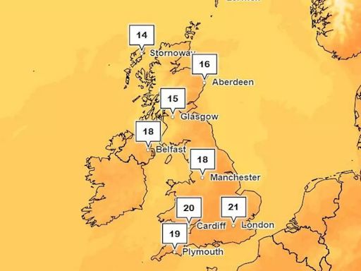 Met Office predictions for summer heatwave as weekend weather forecast offers hope