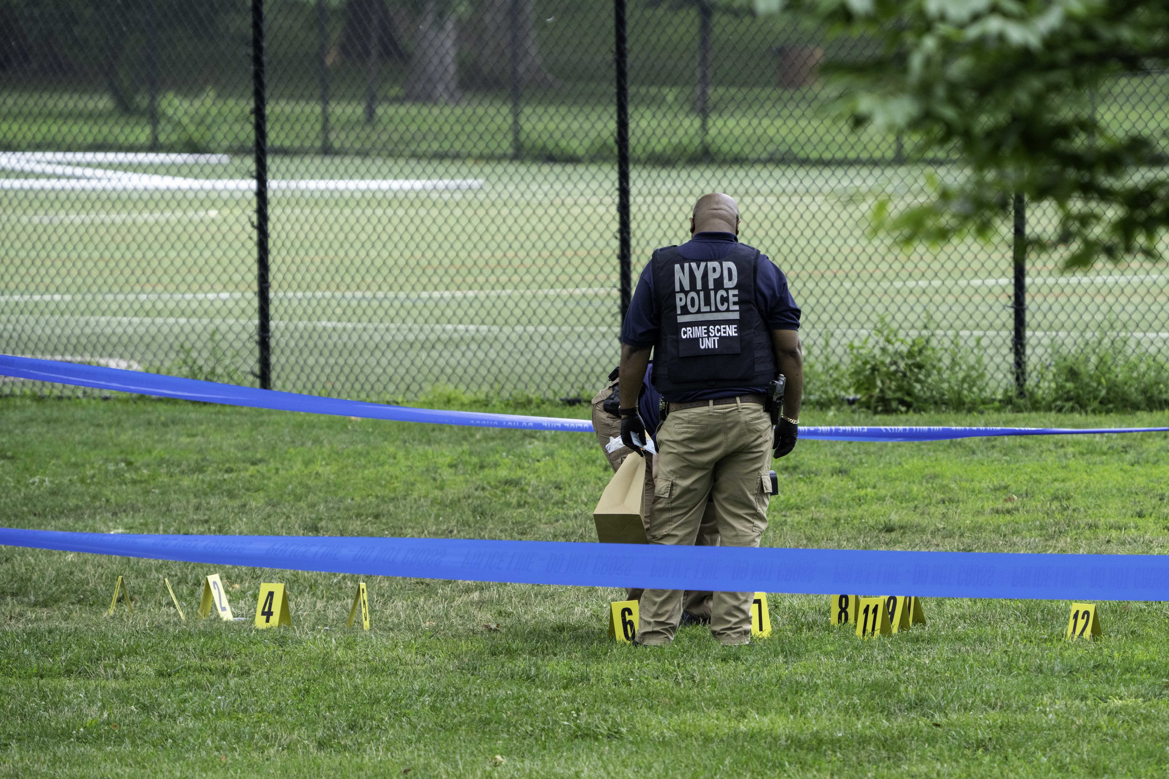 Woman dead, 2 wounded in shooting near NYC Randall’s Island migrant shelter