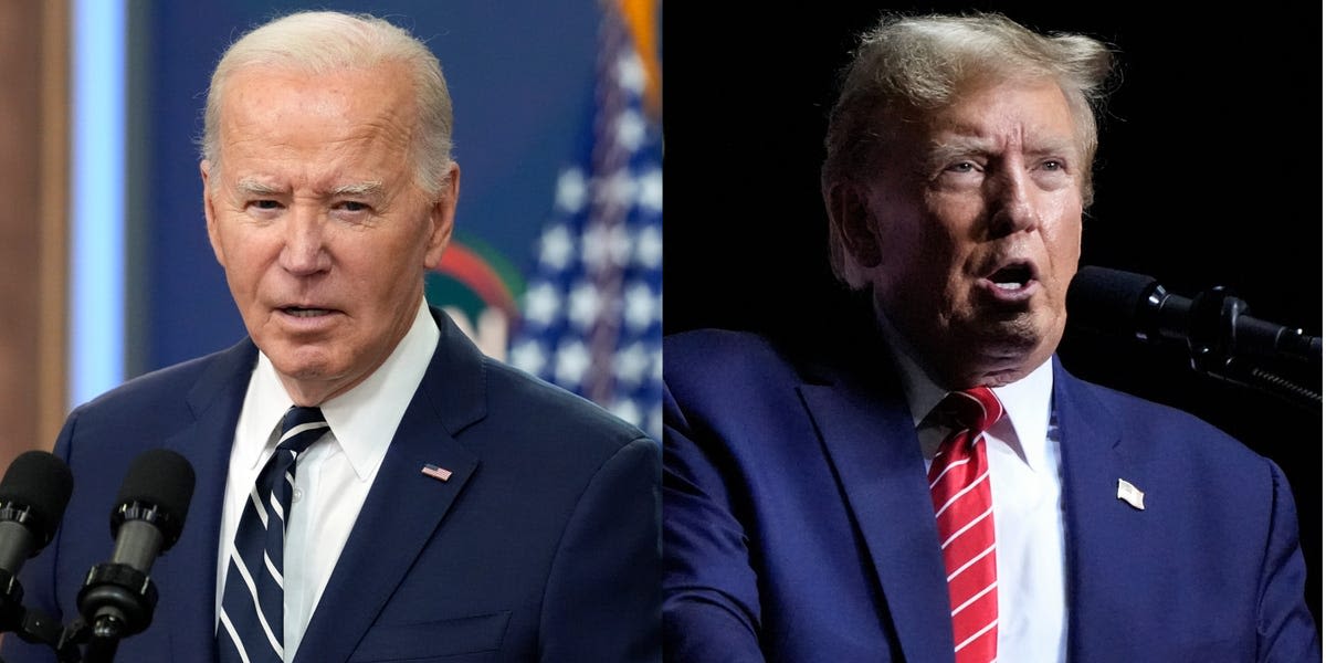 Biden wants to paint Trump as a threat to democracy. But new swing-state polling shows voters think otherwise.