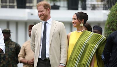Prince Harry, Meghan Finish Nigeria Tour In Lagos