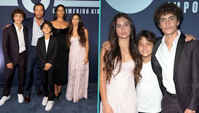 Matthew McConaughey & Camila Alves’ 3 Kids Join Them In Rare Red Carpet Appearance | Access