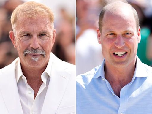 Kevin Costner Shares Sweet Thing Prince William Once Told Him: 'My Mom Kind of Fancied You' (Exclusive)