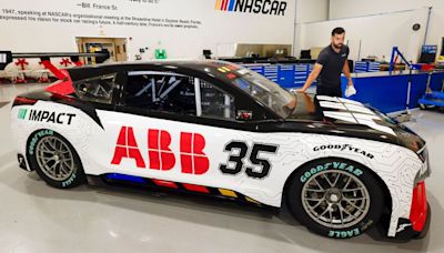 Green light: NASCAR unveils electric race car