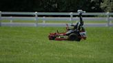 No, you’re not seeing things. There are driverless mowers in Franklin city parks