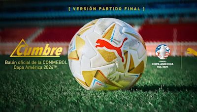 Este será el balón especial con el que la selección Colombia jugará la final de la Copa América 2024 contra Argentina