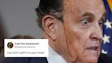 Rudy Giuliani Is Going Viral For Selling Crap Again