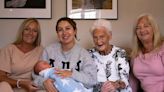 Teesside family become five generations for second time since 1996 after arrival of 'honeymoon baby'