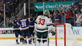 Binnington makes 25 saves, Blues win 5-1, eliminate Wild