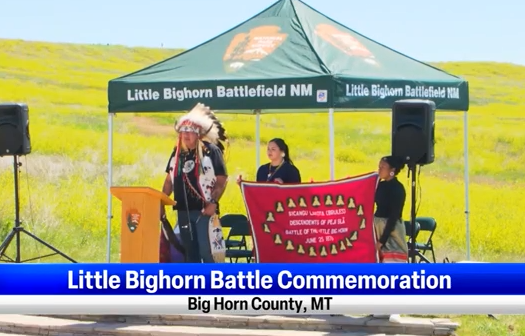 Little Bighorn Battlefield National Monument commemorates the 148th anniversary of the Battle of Little Bighorn