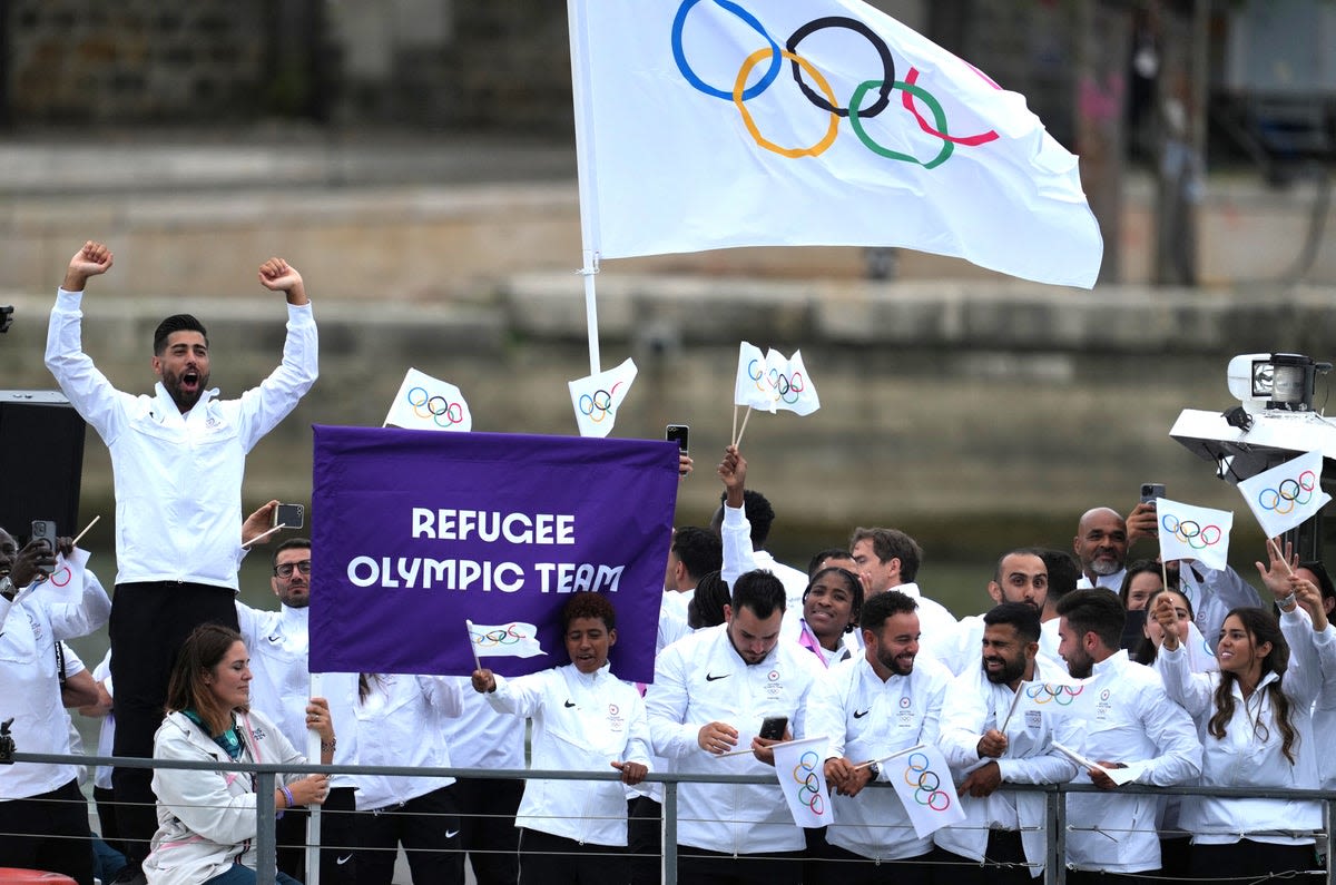 Olympics 2024 opening ceremony LIVE: Lady Gaga and Zinedine Zidane star on River Seine after travel chaos