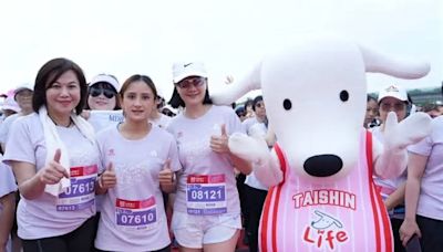 香香登場！2024台新女子路跑臺北場 彭雪芬藉運動籲女性突破極限