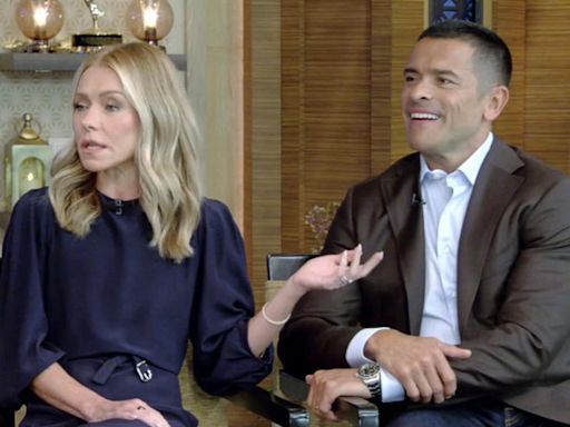 Kelly Ripa says she and Mark Consuelos are in a "one-way trolling relationship" on 'Live': "I love to troll my husband"