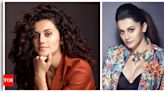 Tapsee Pannu speaks about her career: I did everything on my own merit, so my success is not a fluke | - Times of India