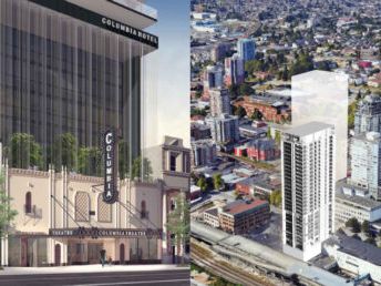 New condo and hotel tower recreates New Westminster heritage theatre | Urbanized
