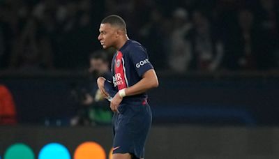 Kylian Mbappé trudges off after another Champions League dream with PSG ends