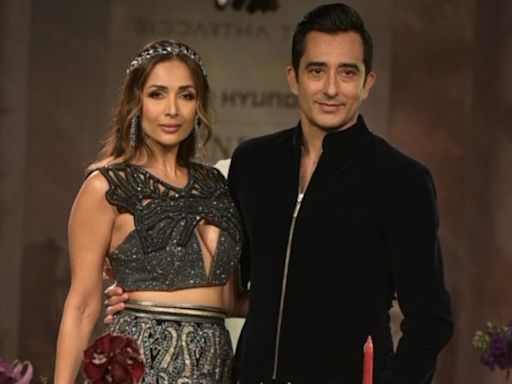 India Couture Week 2024: Malaika Arora and Rahul Khanna turn showstoppers for designer Siddartha Tytler