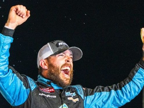 Ross Chastain prevails in overtime to win Truck Series race at Darlington