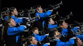 Lincoln High School marching band supporters send off band to Bands of America competition