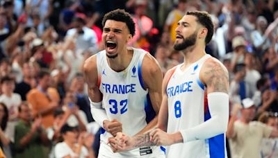 France advances to play USA for men's basketball gold